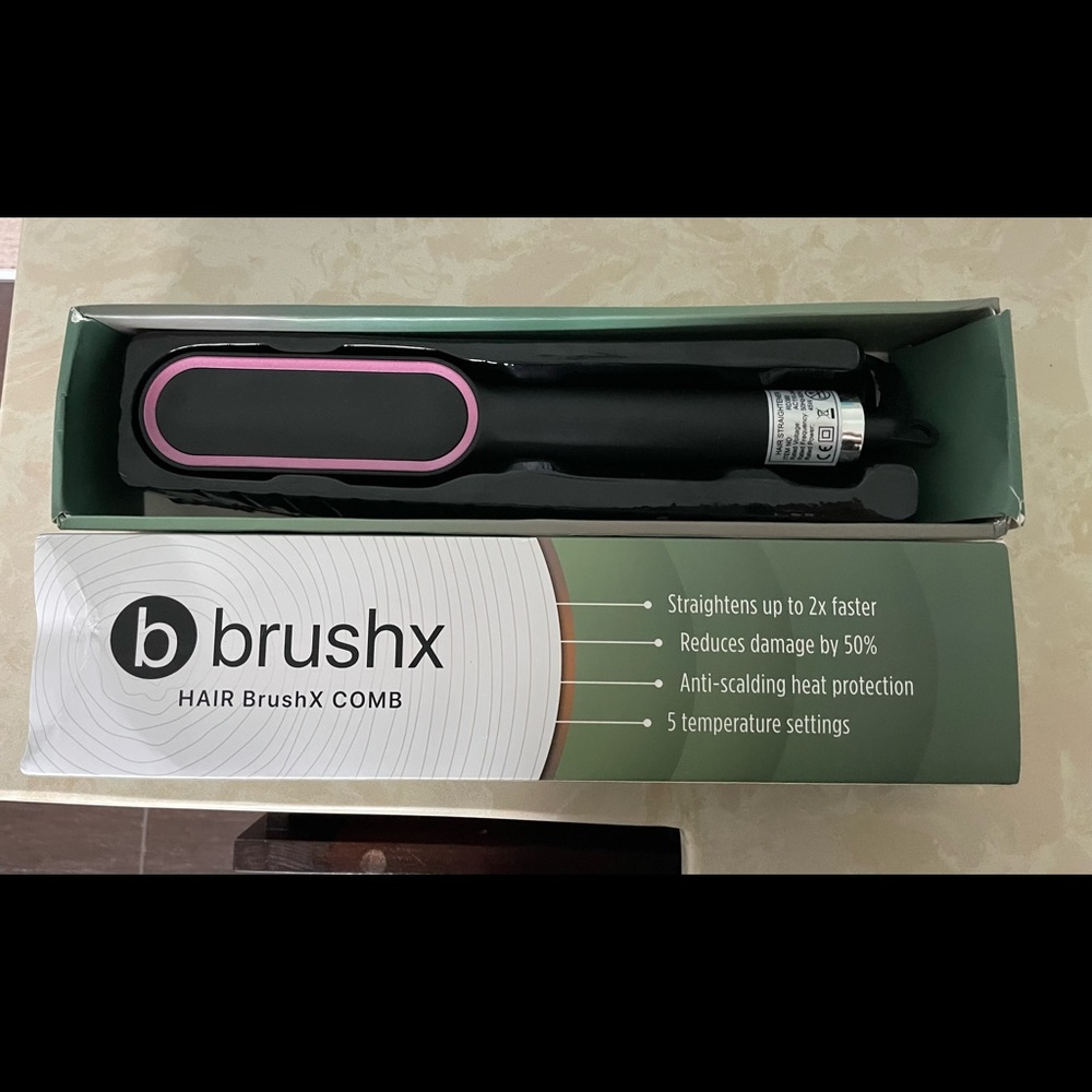 BRUSHX STRAIGHTENING BRUSH